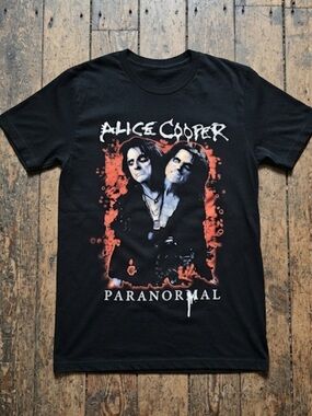 Alice Cooper Paranormal Graphic T-Shirt - Black